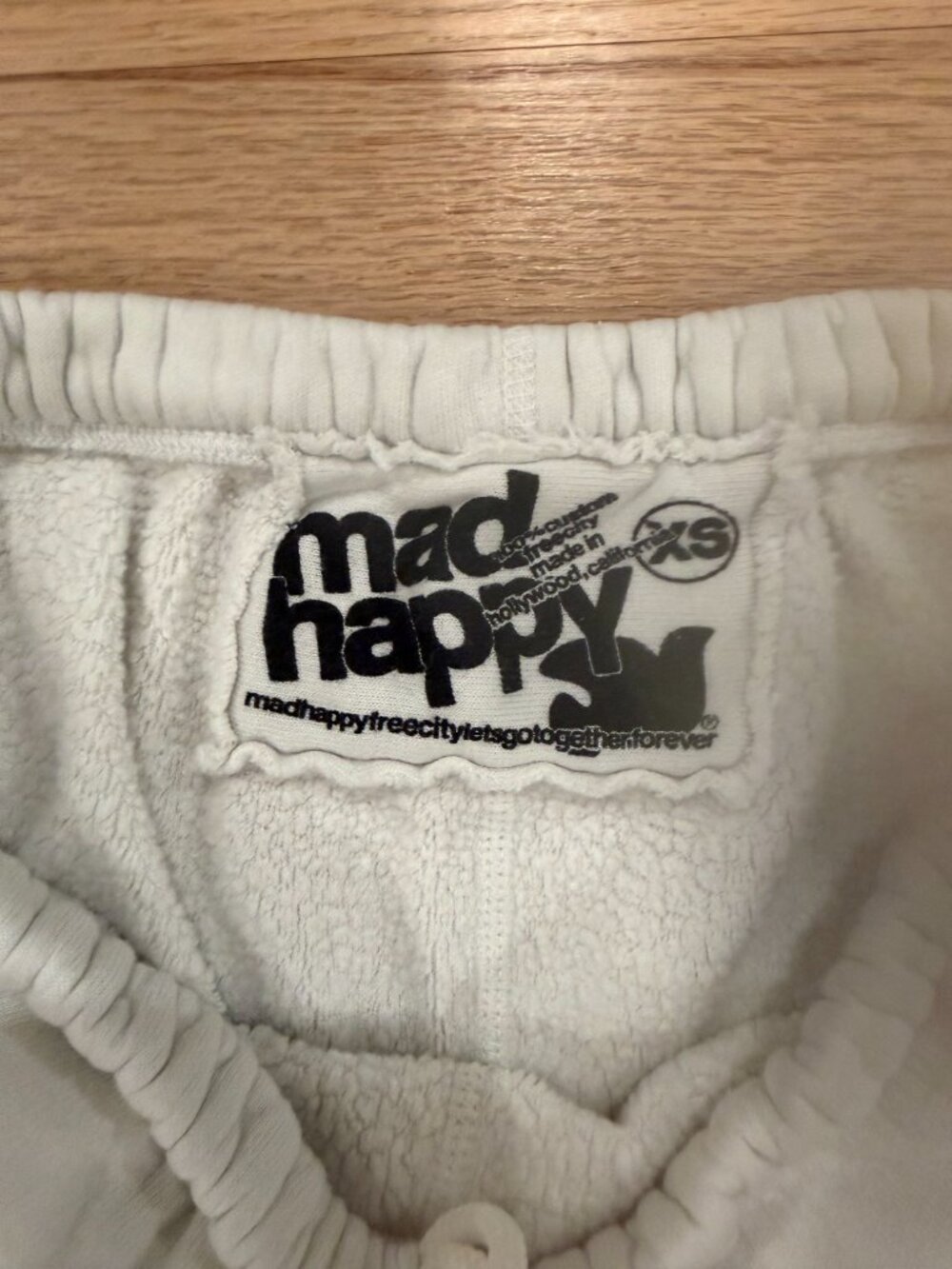 NWT Madhappy x FREE CITY TOGETHERFOREVER Fleece Cut off - LIMITED EDITION - Picture 4 of 6